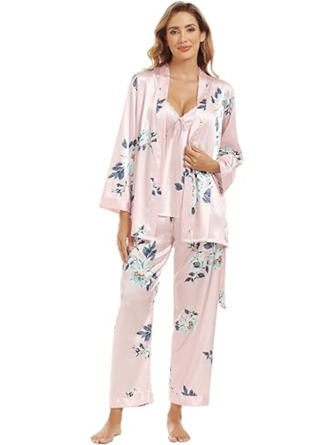 3 Pieces Sleepwear Pajama Sets