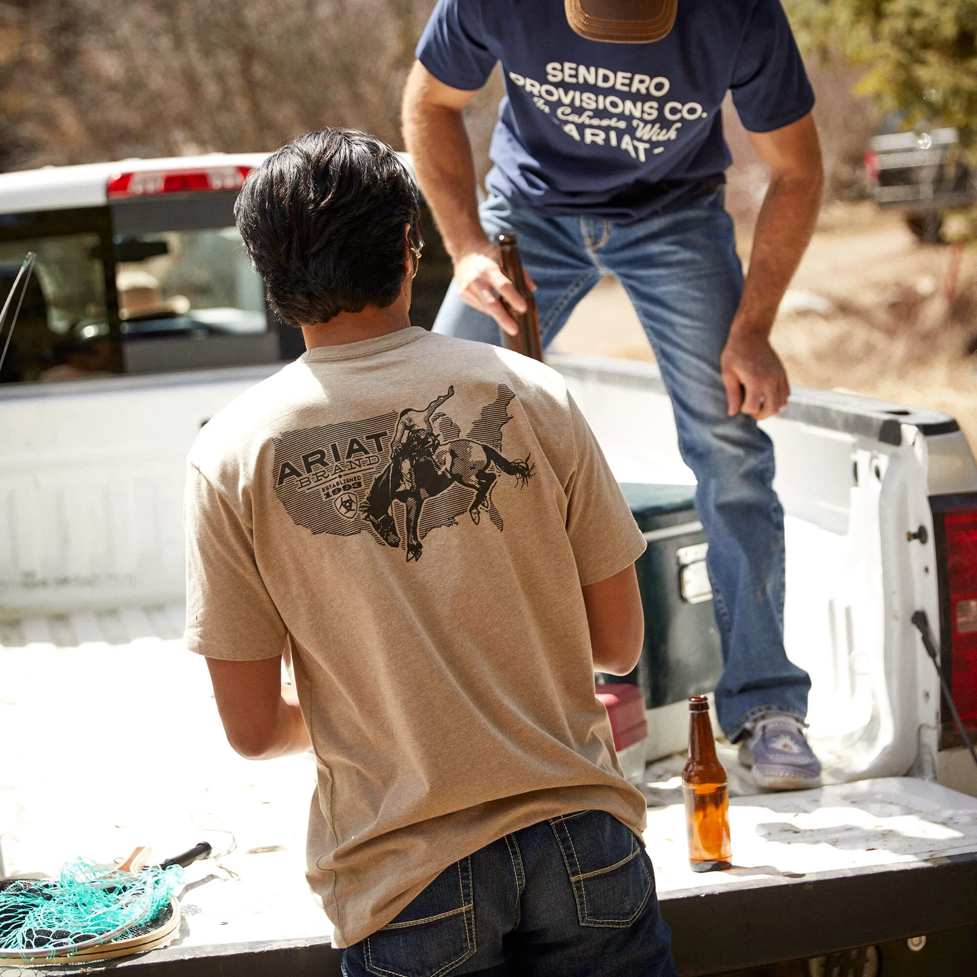 Ariat Men's USA Bronco Tee