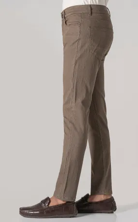 BASIC 5-POCKET MELANGE PANT OLIVE