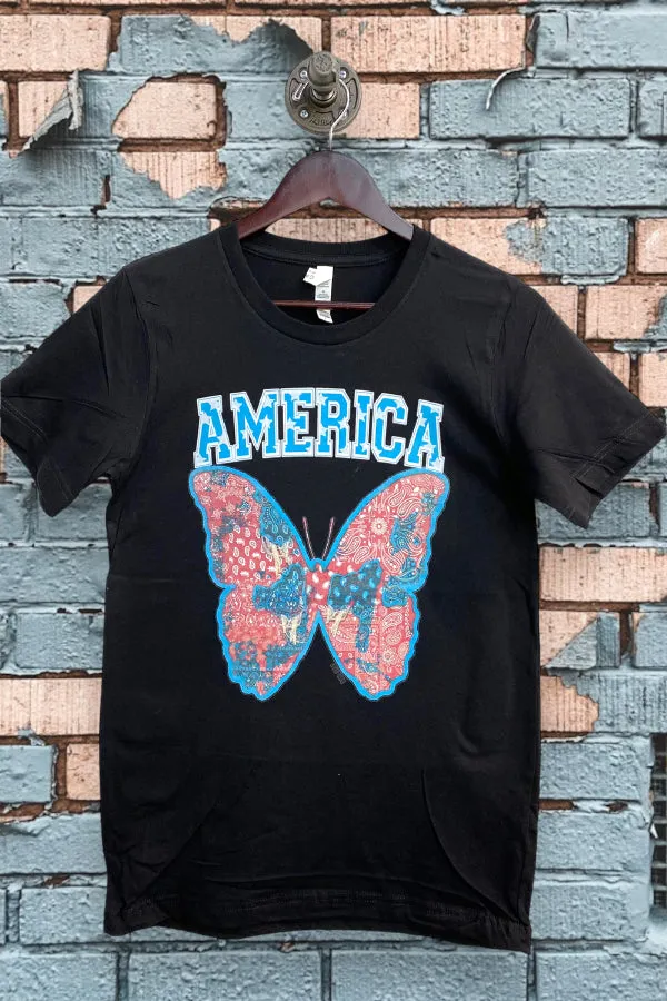 BC AMERICA BUTTERFLY - BLACK