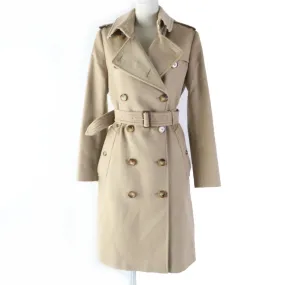 Burberry Cashmere Trench Coat Beige 36