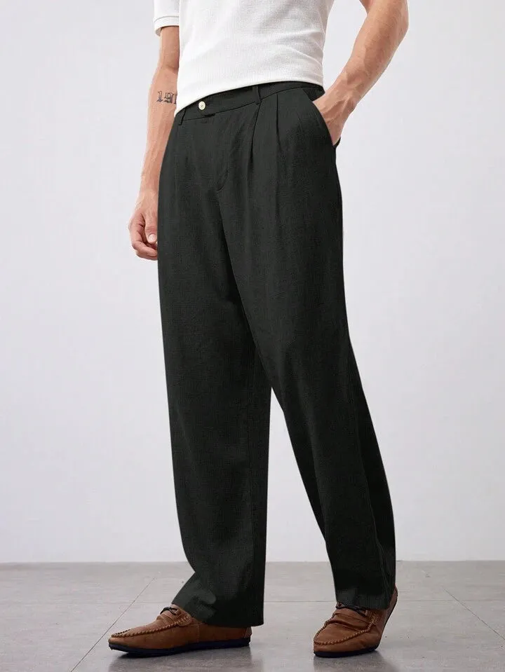 Casual Korean Linen Pants