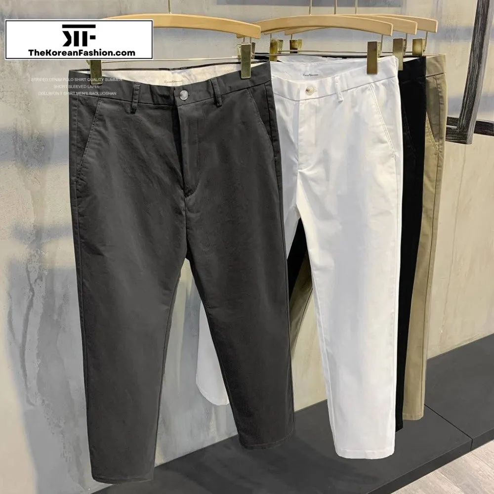 Casual Retro Slim Pants