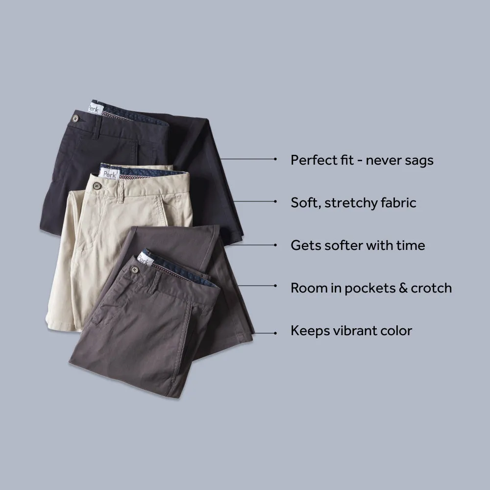 Feel Good Dark Khaki Chinos