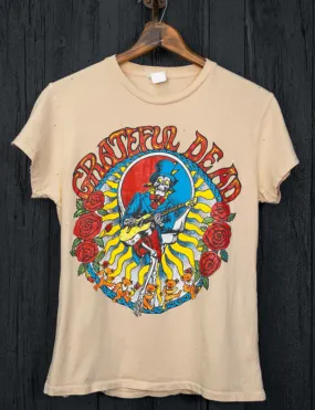 Grateful Dead Railroad Tee, Sun Bleach