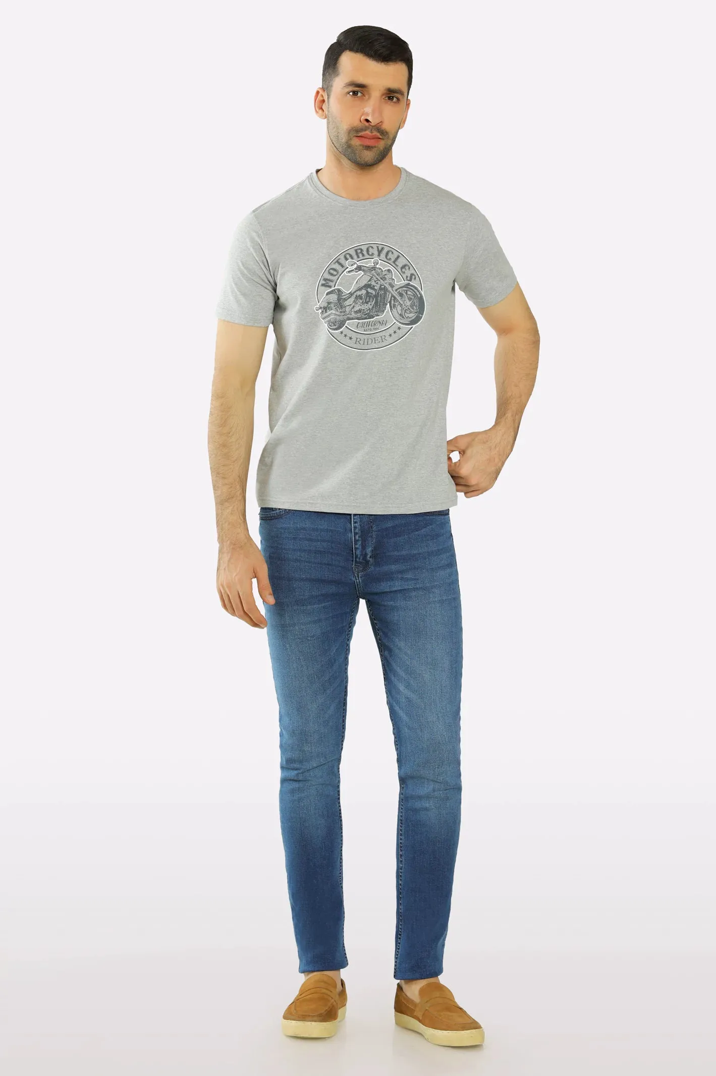 Heather Grey Graphic Tees