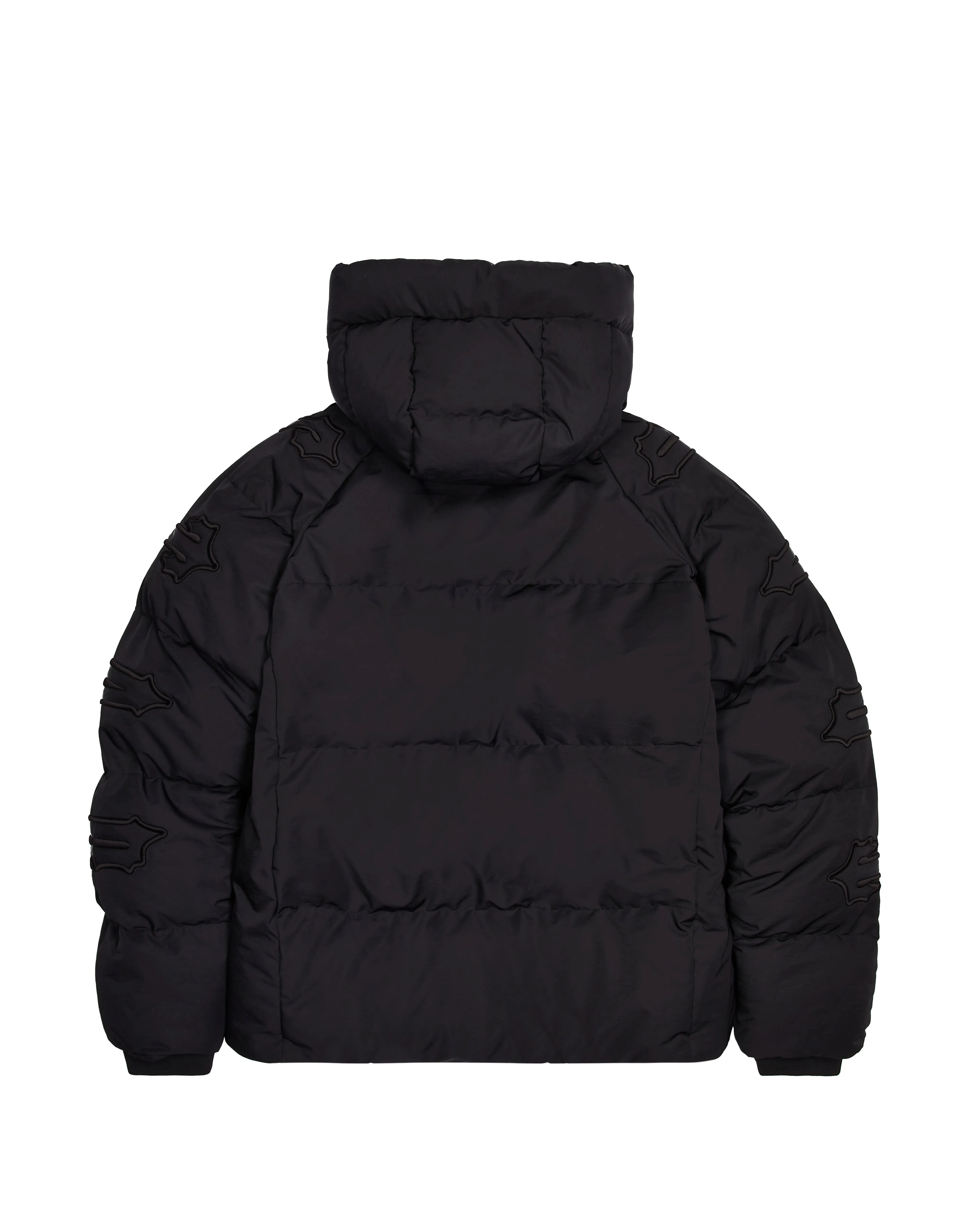 Irongate Hooded Sleeve Puffer - Blackout