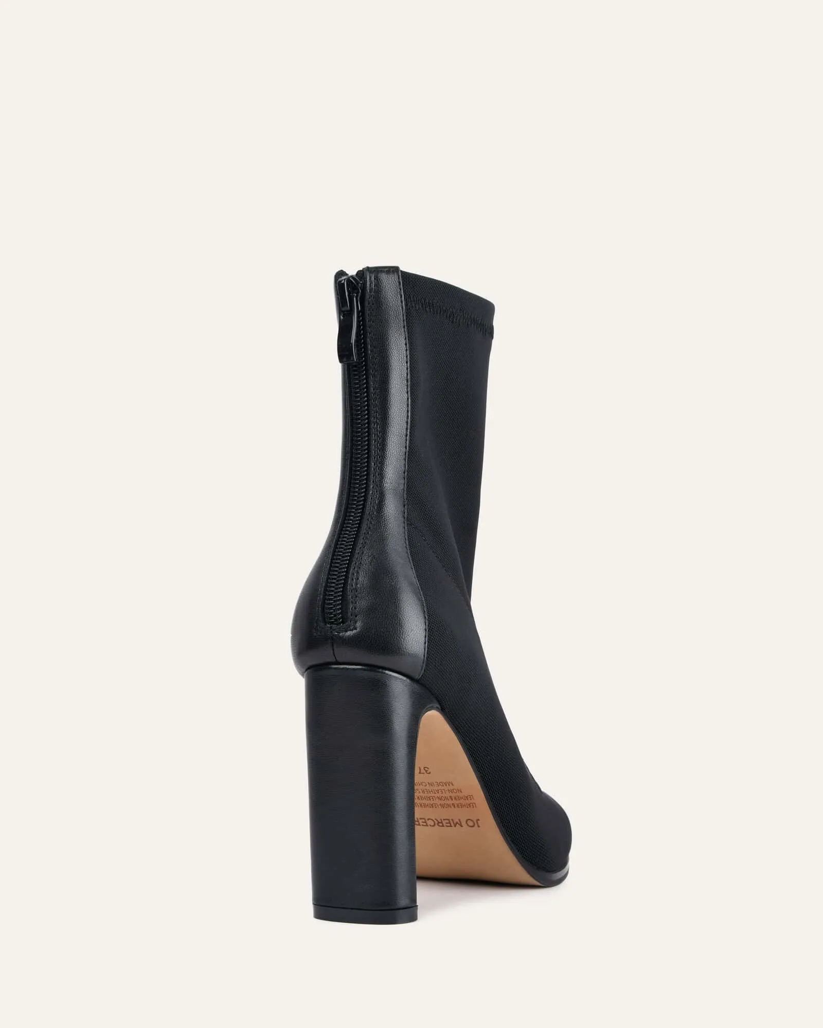 JESSIE HIGH ANKLE BOOTS BLACK