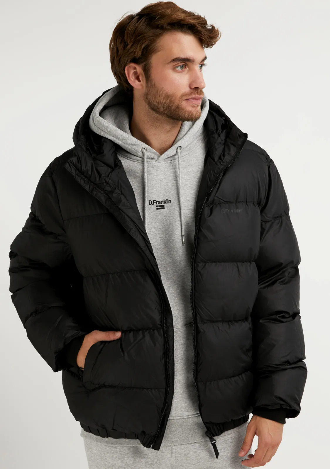 Logo Puffer Black