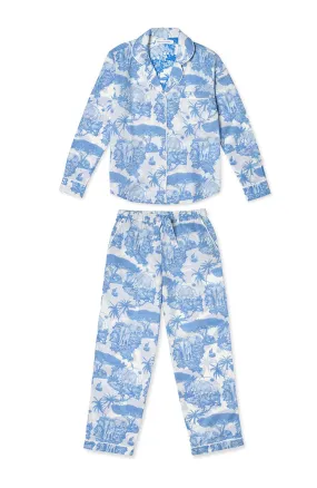 Loxodonta Organic Cotton Long Pajama Set