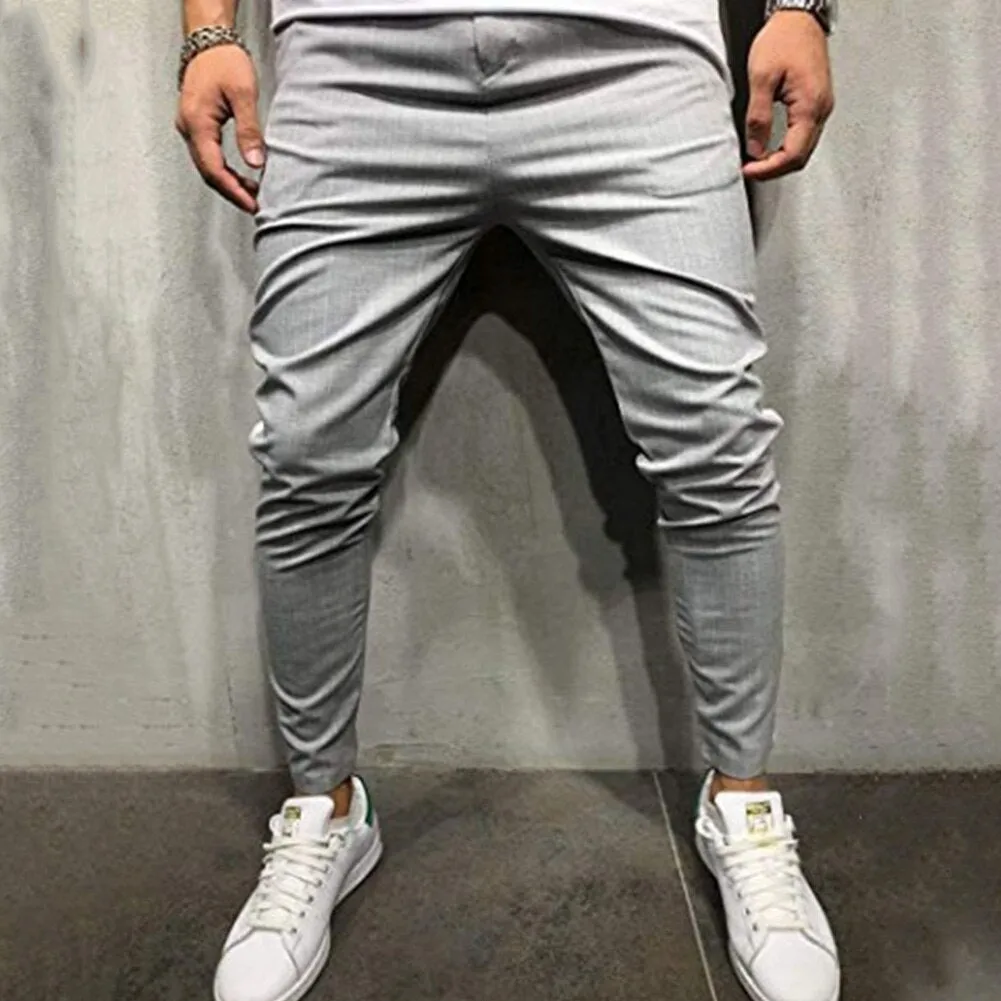 Men Striped Casual Sweatpants