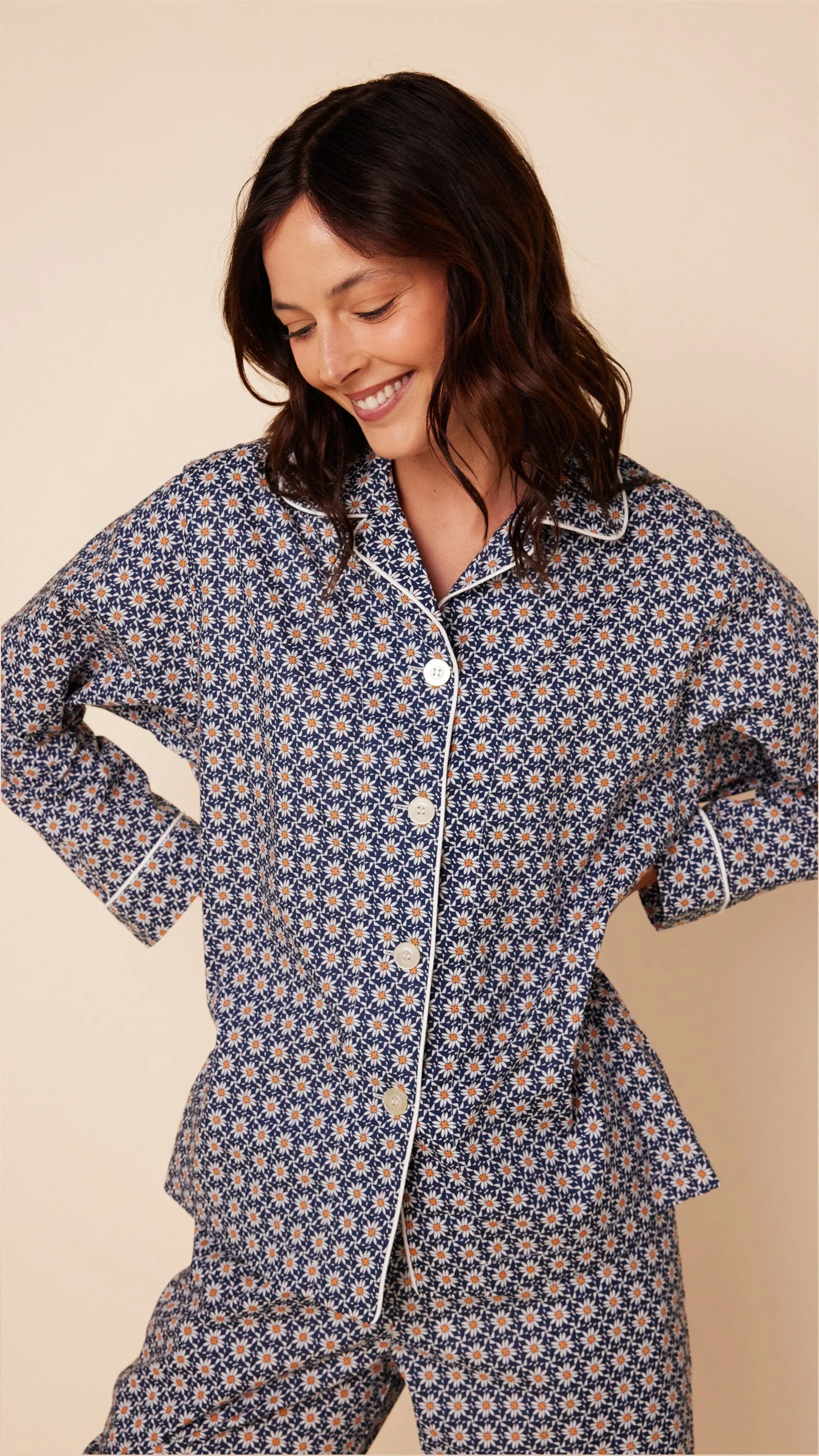 Newport Daisy Luxe Pima Cotton Pajama