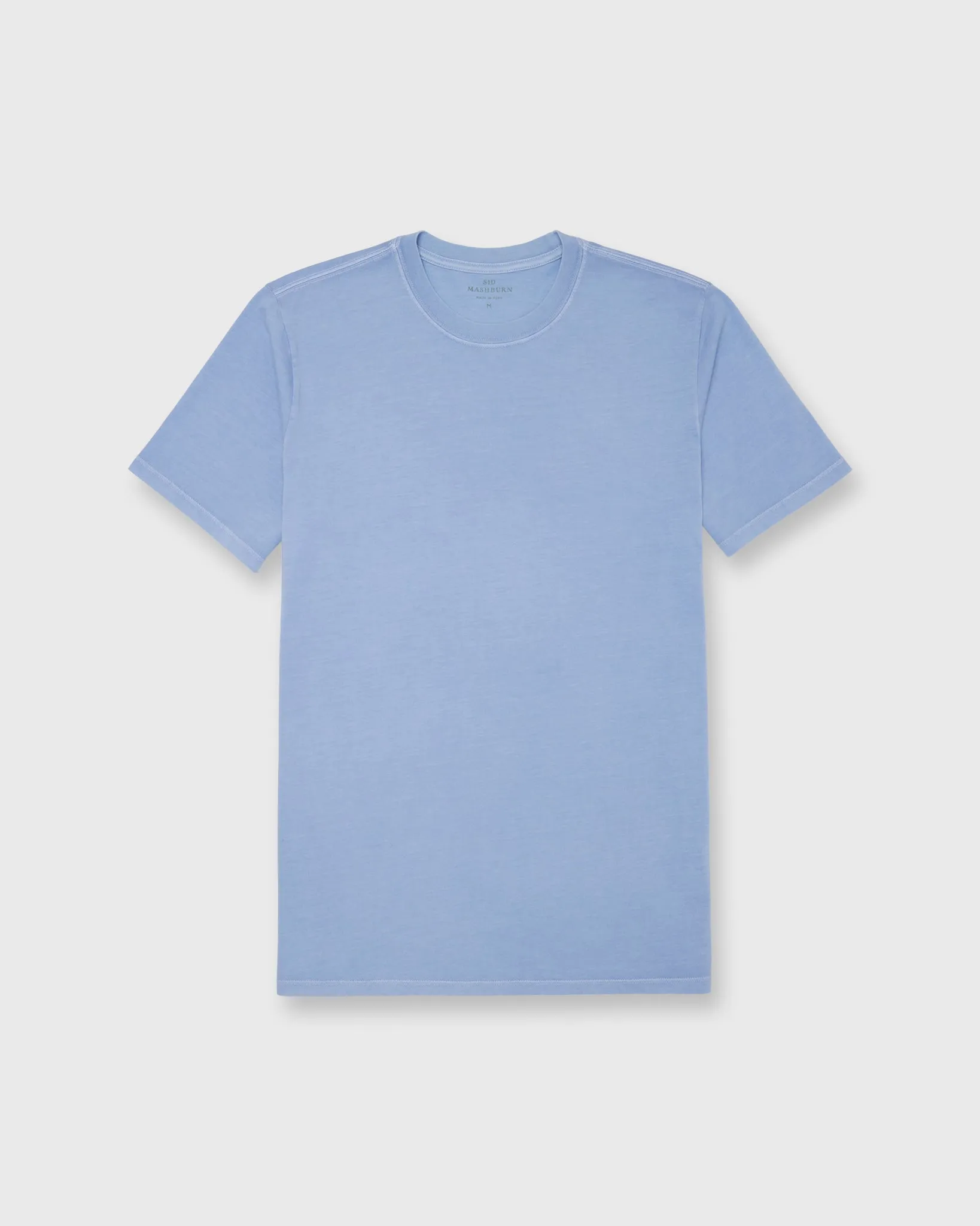 Short-Sleeved Tee in Peri Pima Cotton