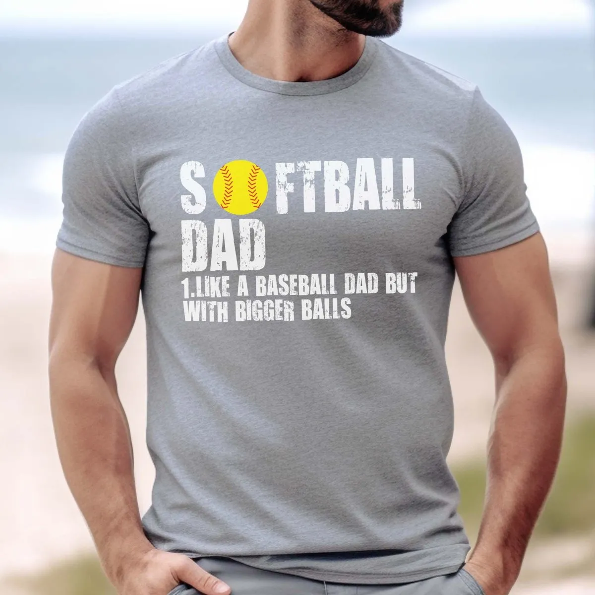 Softball Dad Tee