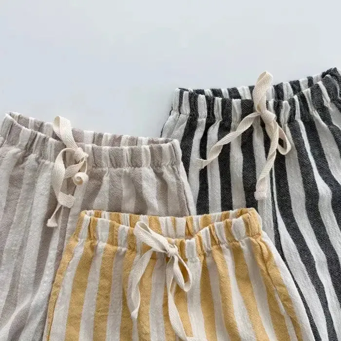 Striped Casual Summer Pants