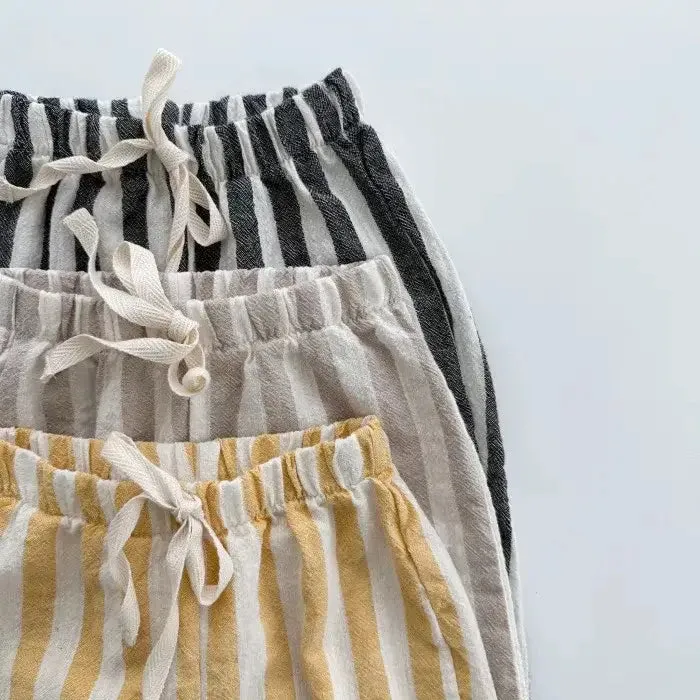 Striped Casual Summer Pants