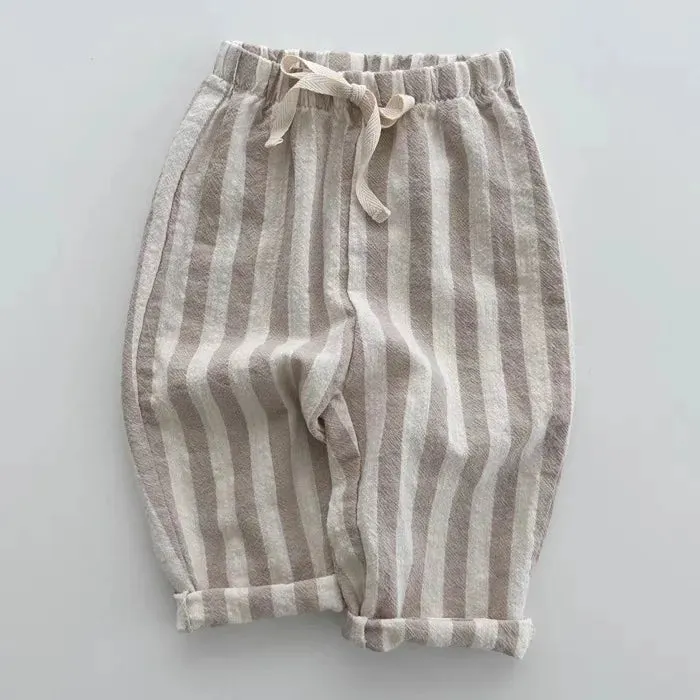 Striped Casual Summer Pants