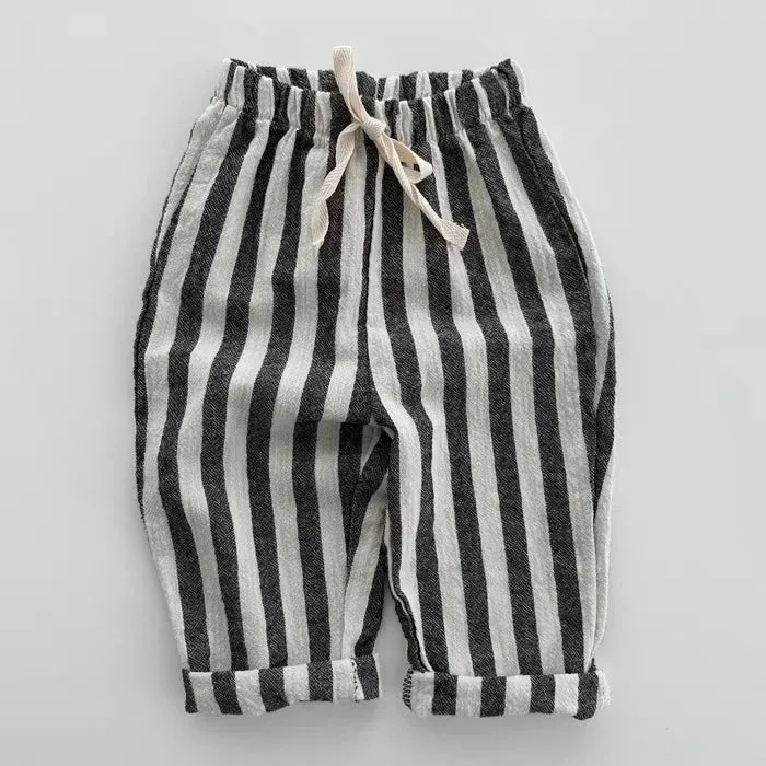 Striped Casual Summer Pants