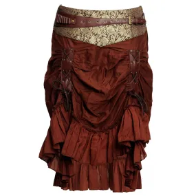 Tafadhdhal Knee Length Skirt