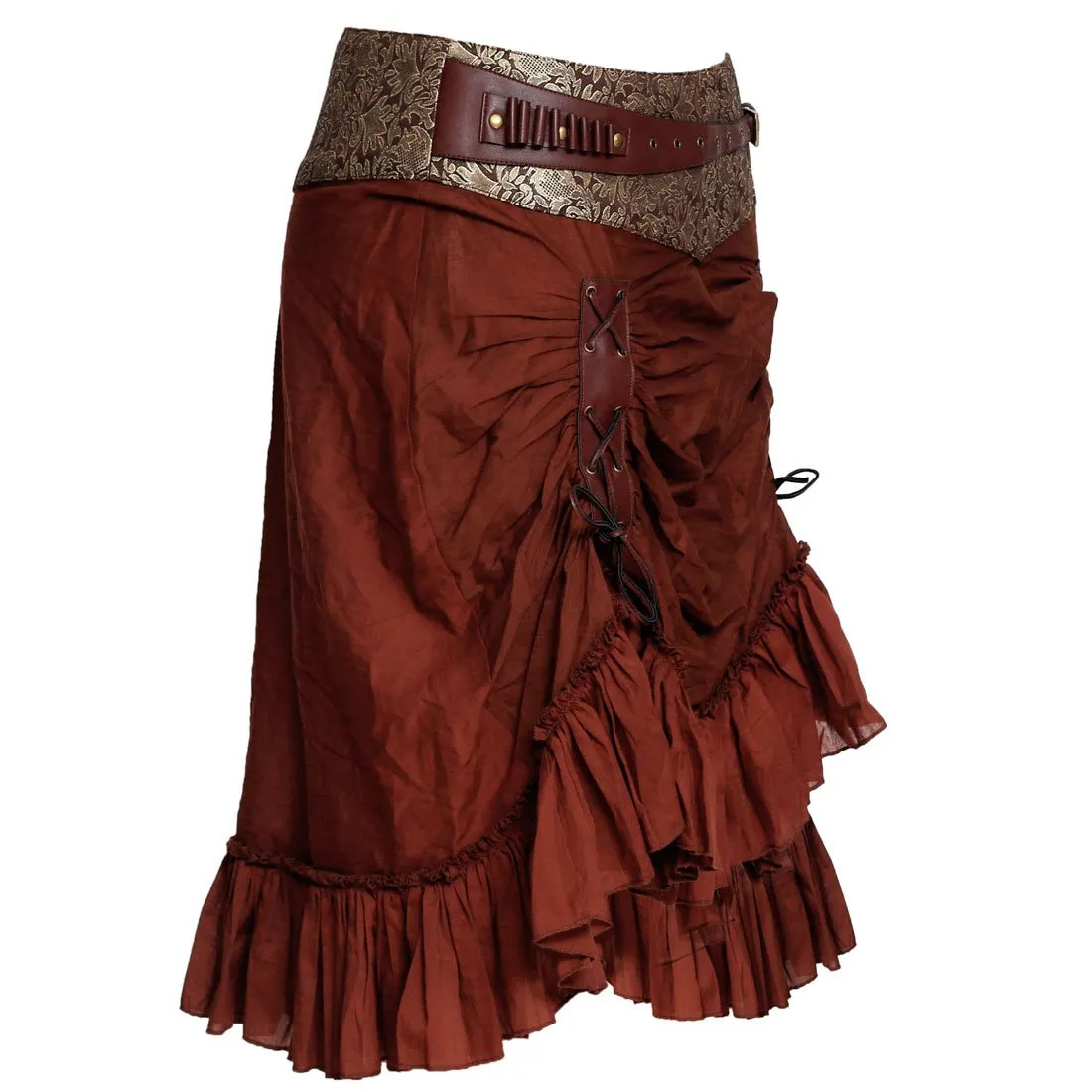 Tafadhdhal Knee Length Skirt