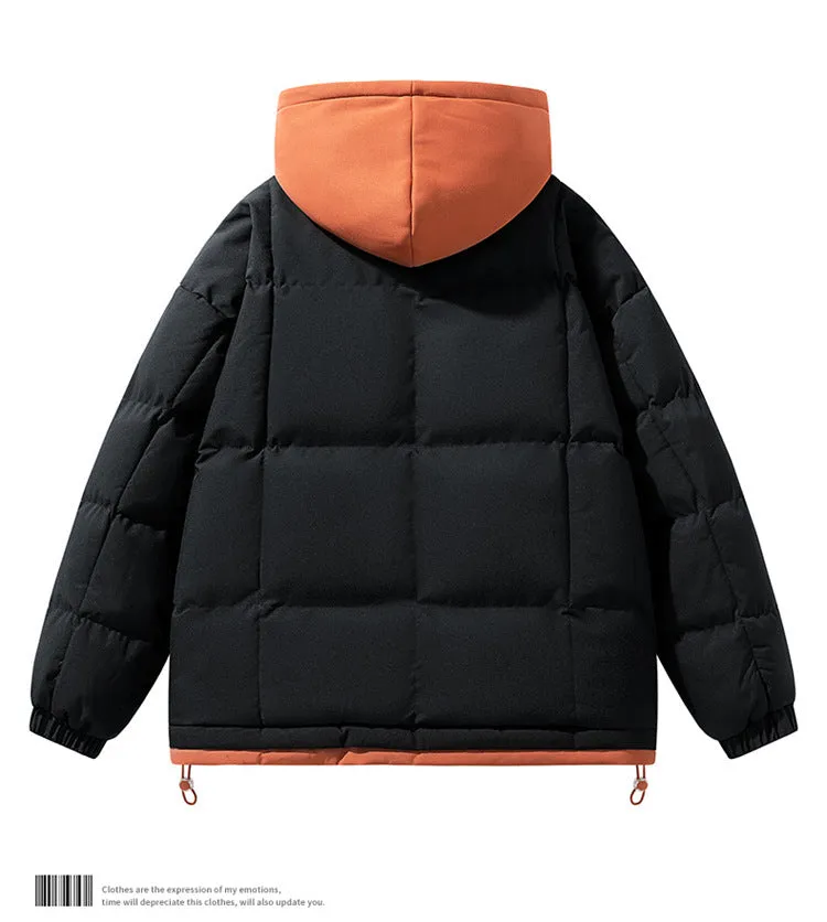 Two Tone Two Piece Unisex Puffer Jacket (3 colors)