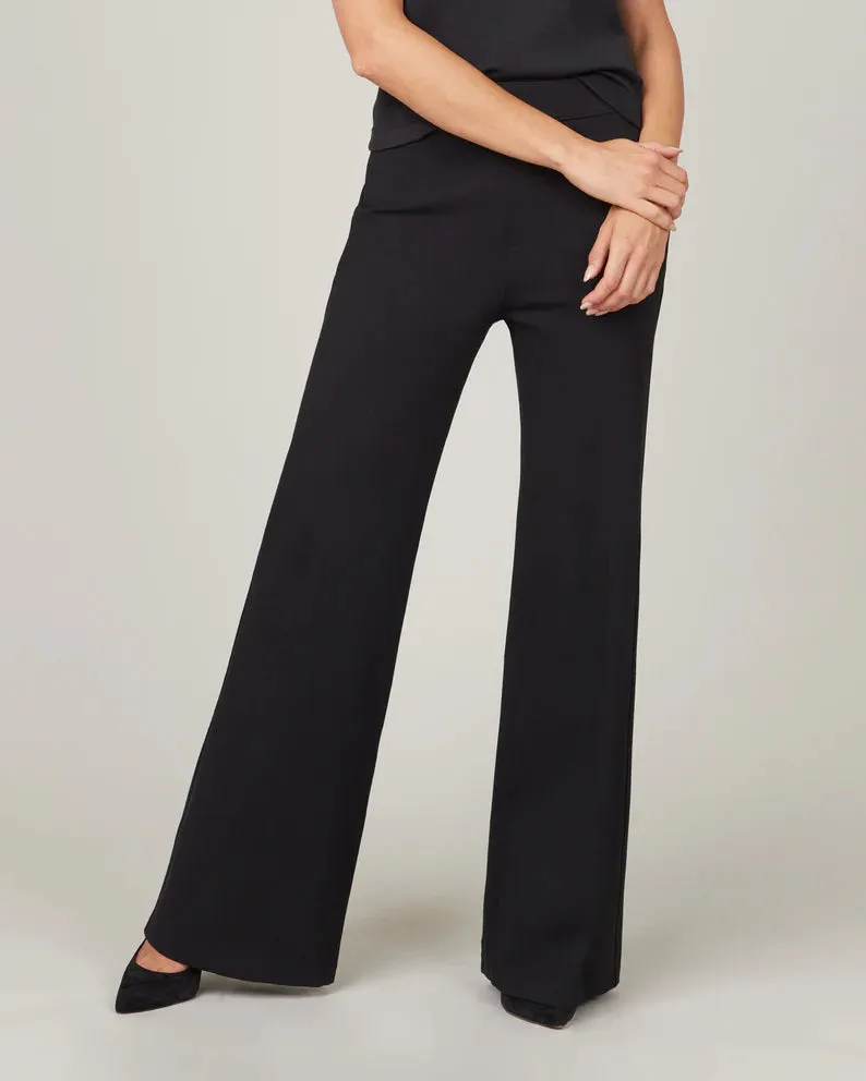 Wide Leg Perfect Pant | Black